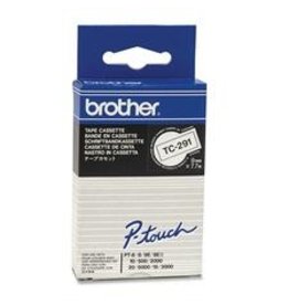 TAPE CASS,  9mm*BLK on WHITE