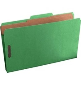 CLASS FLDR 2-DIV LGL*GREEN