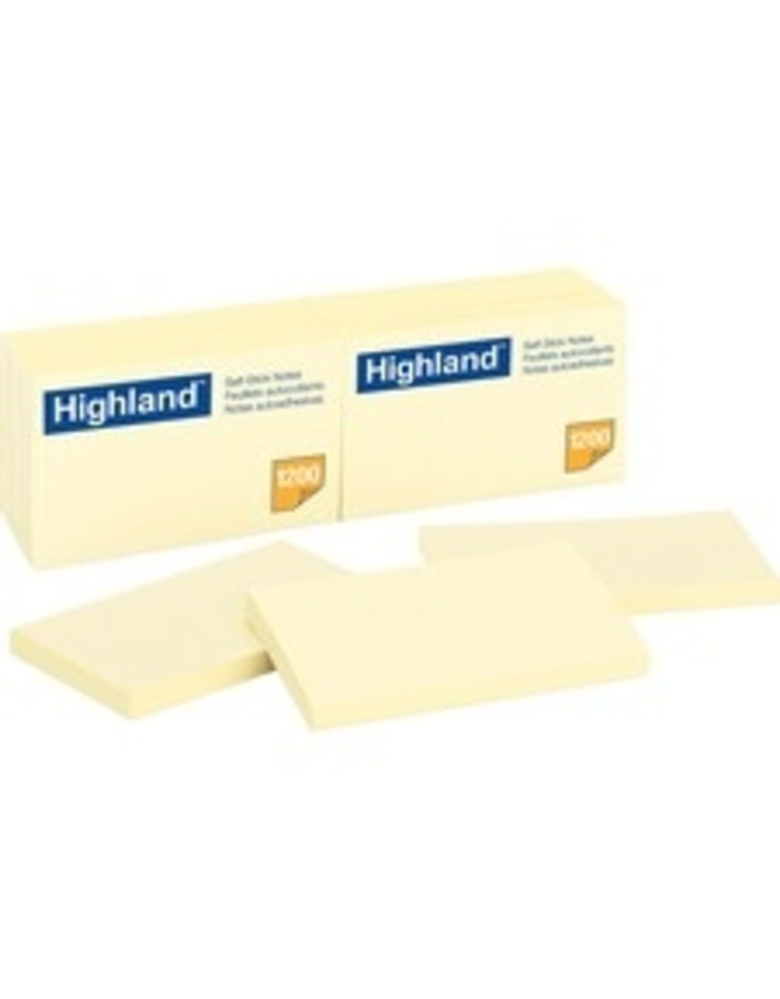 POST-IT H/LAND 3x5 YELLW*