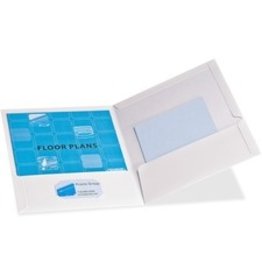 PORT 2-PCK GLOSSY *WHITE*25/BX
