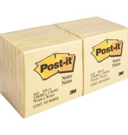 POST-IT NOTE 3''x3''*YELLOW