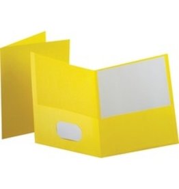 PORTFOLIO, 2 PCKT *YELLW*25/BX