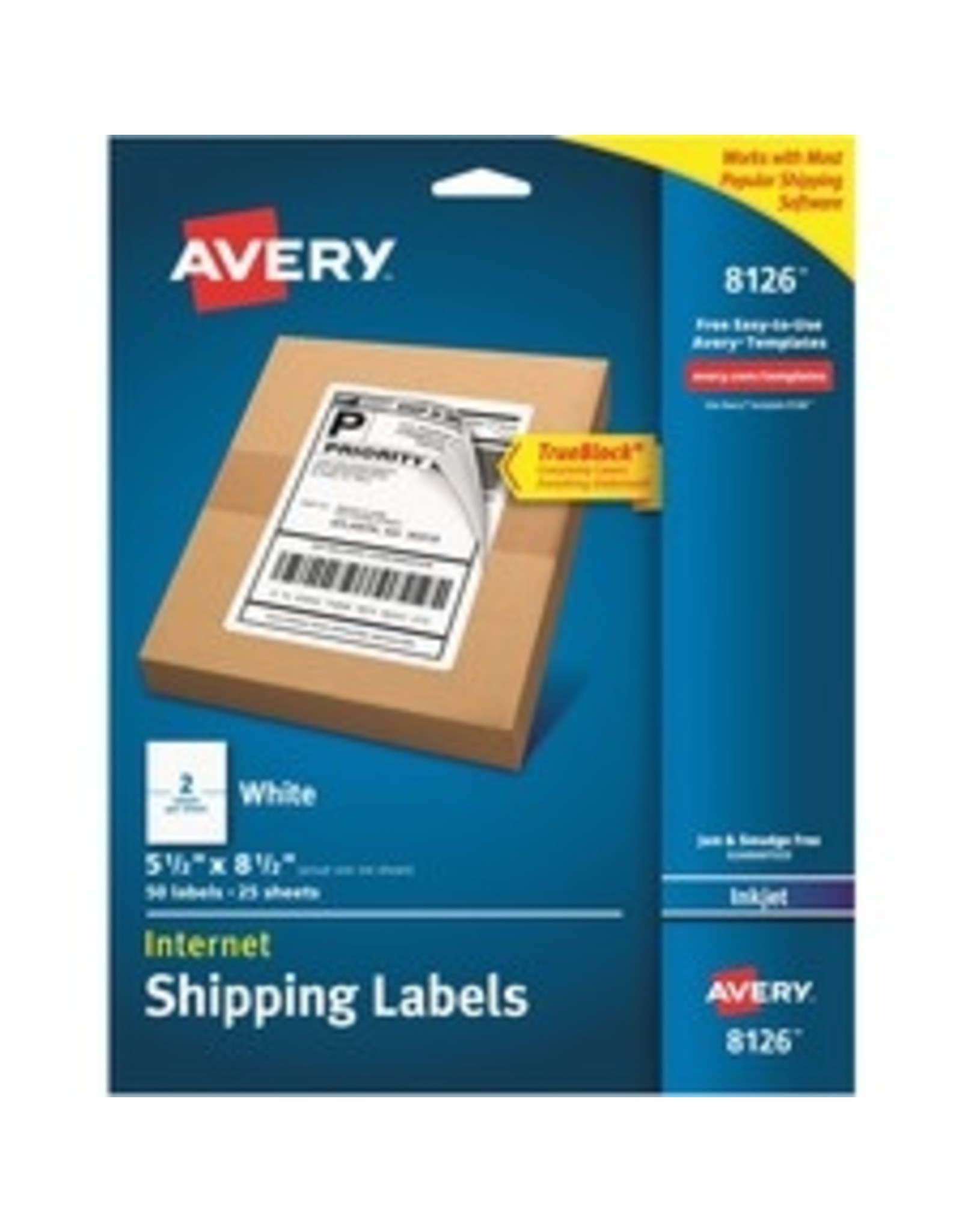 LABEL SHIP TRUEBLOCK 5.5X8.5