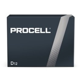 BATTERY, PROCELL 'D'1.5V*12/BX