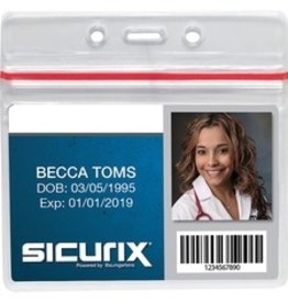 CARDHOLDER,SEALABLE,HORIZTL