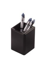 PENCIL CUP BLACK WOOD