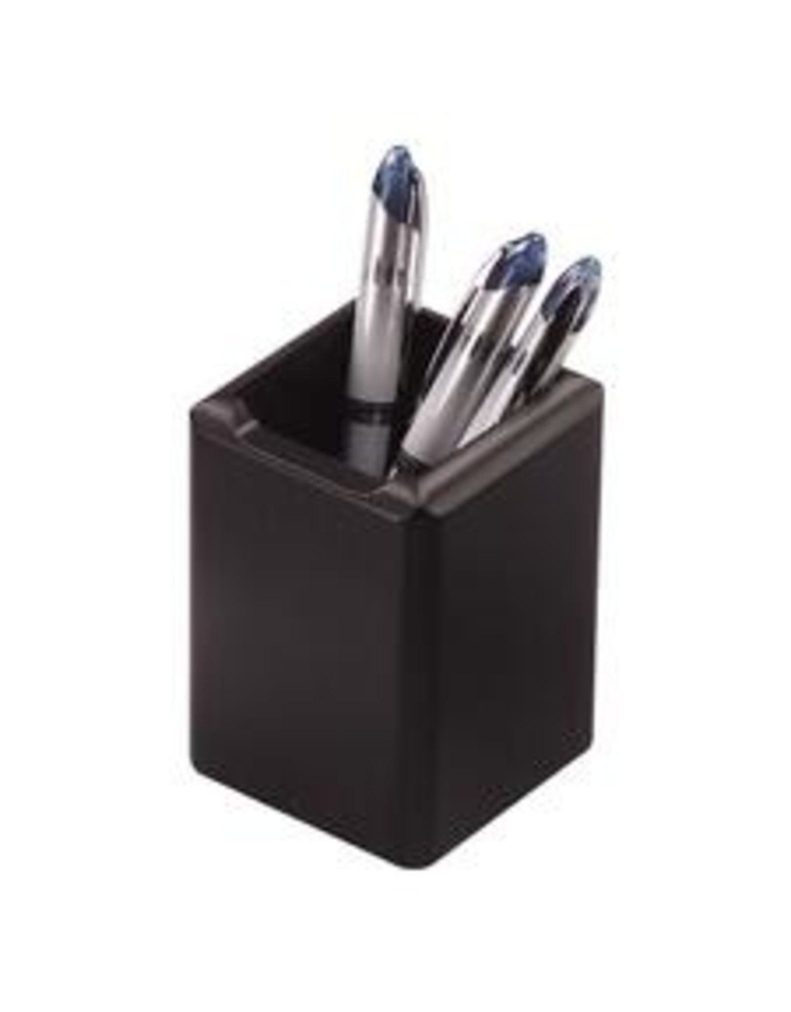 PENCIL CUP BLACK WOOD