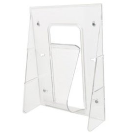 LIT WALL RACK MAGAZINE  *CLEAR