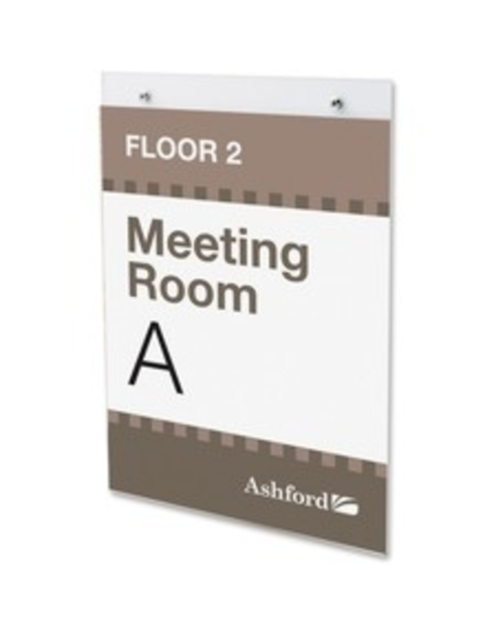 SIGNHOLDER WALL 8.5''Wx11''H*CLR