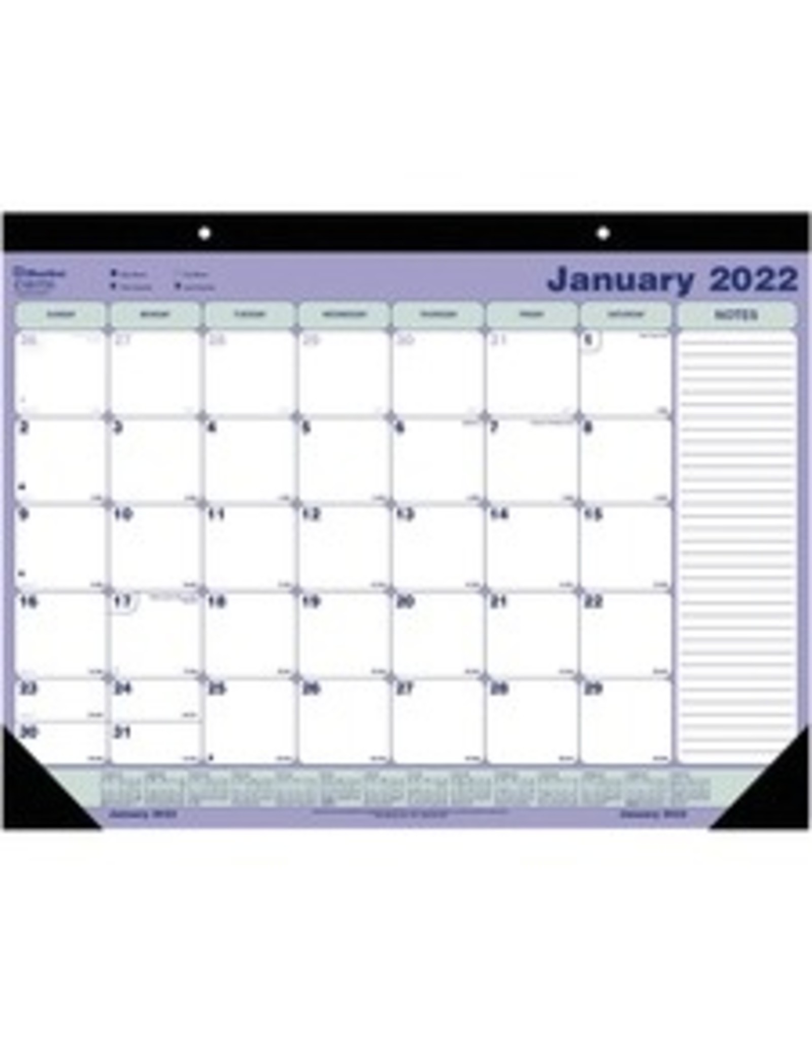 CAL/DESKPAD 16X21.25 ENG*2022