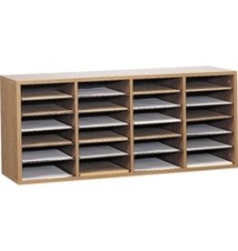 LIT ORGNZR 24 SHELF 39.3''W*OAK