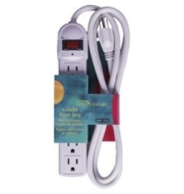 POWER STRIP, w/CIRCUIT BREAKER