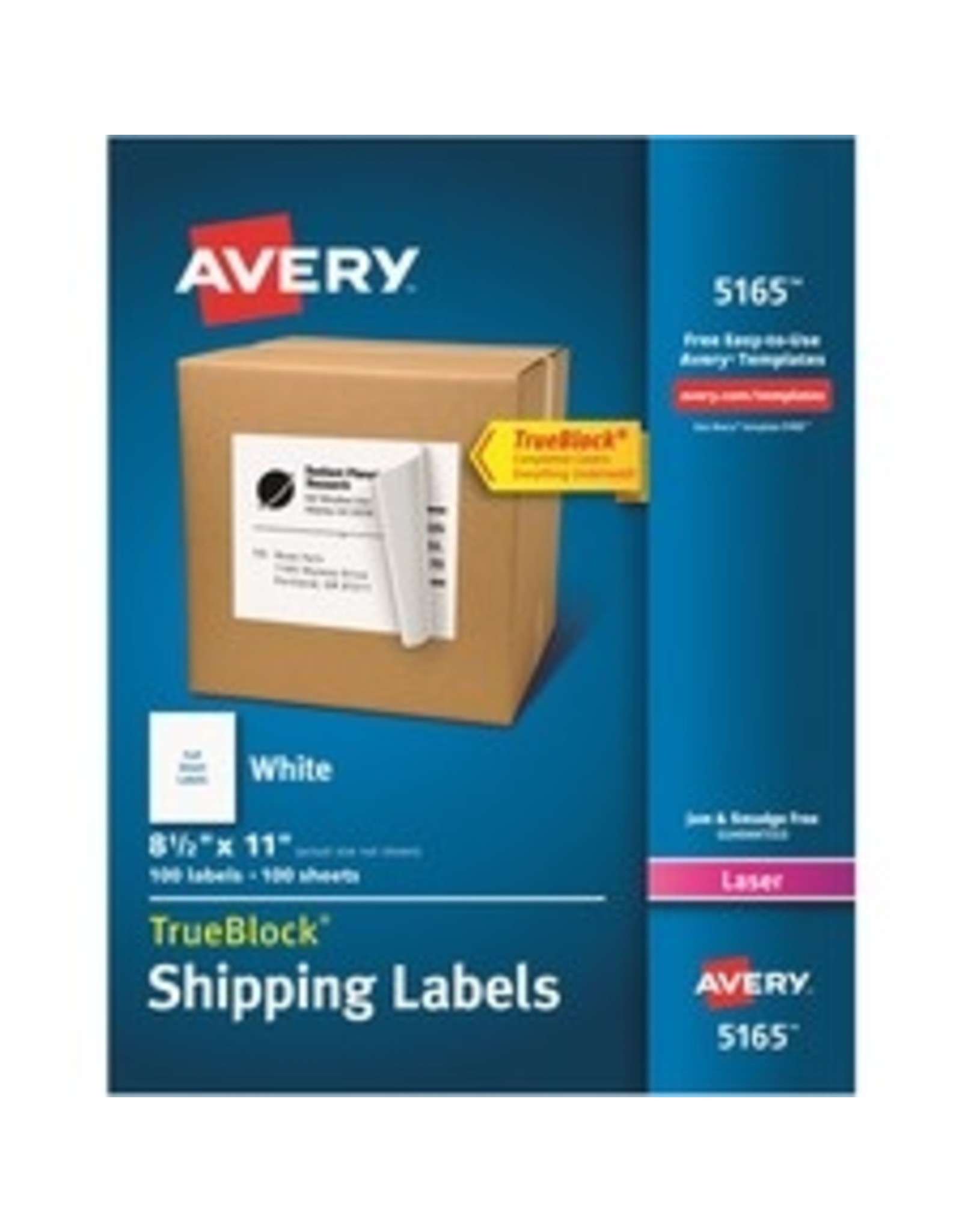 LASER LABEL 8.5x11 AL150*1C/BX