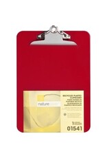 CLIPBRD, RECYC PLASTC LTR *RED