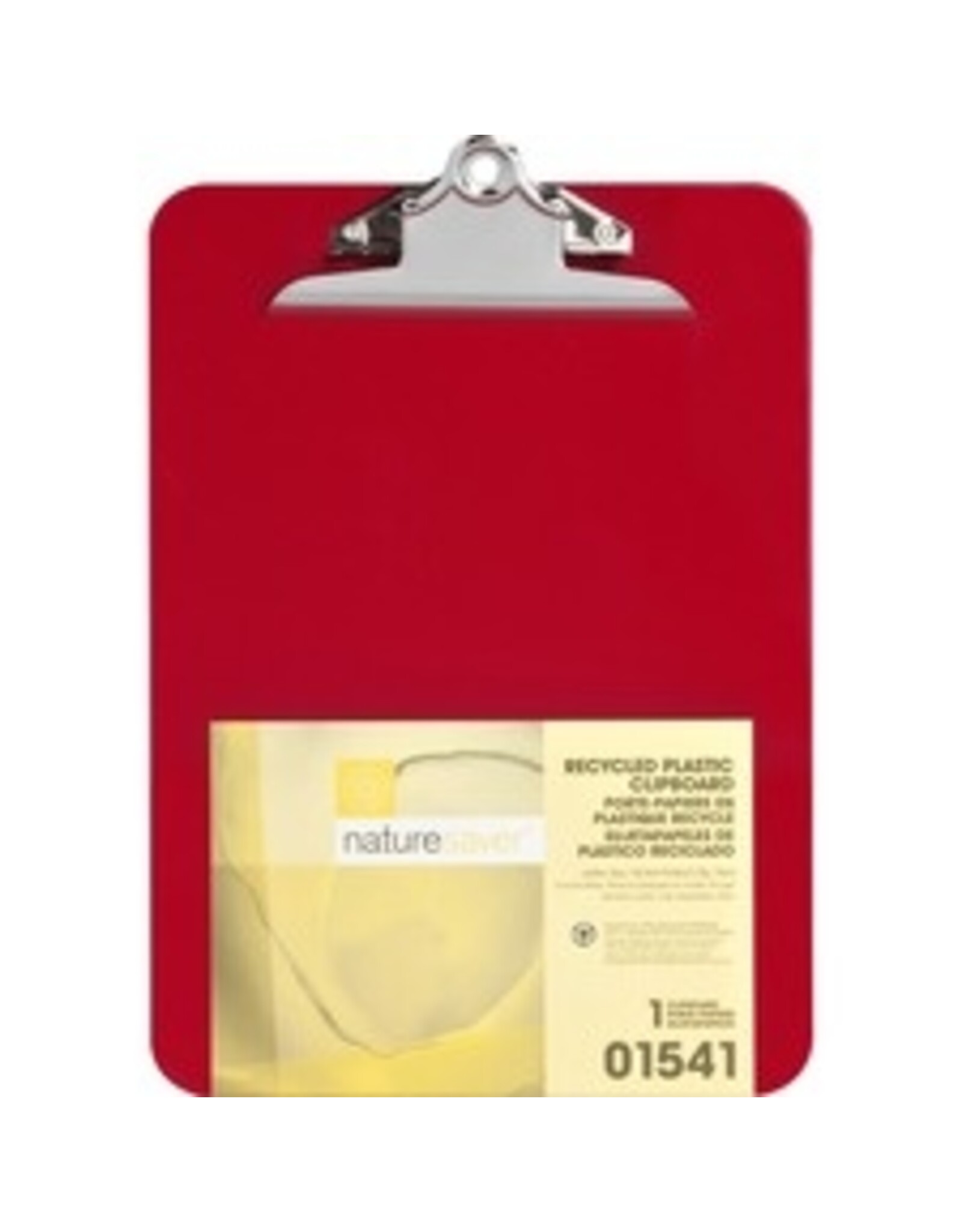 CLIPBRD, RECYC PLASTC LTR *RED