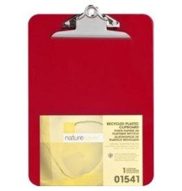 CLIPBRD, RECYC PLASTC LTR *RED