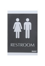 6X9 ADA-RESTROOM DELUXE*2SIGNS