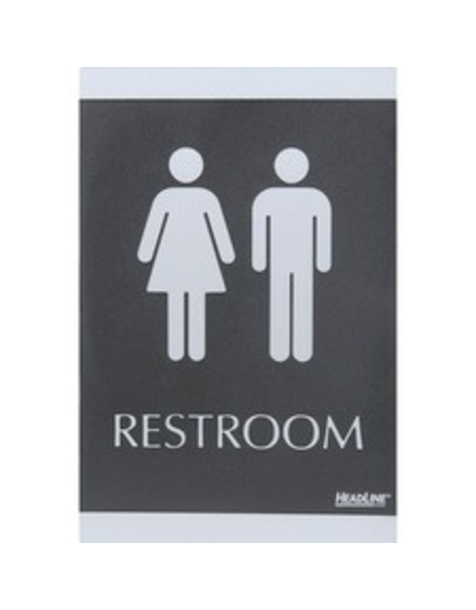 6X9 ADA-RESTROOM DELUXE*2SIGNS
