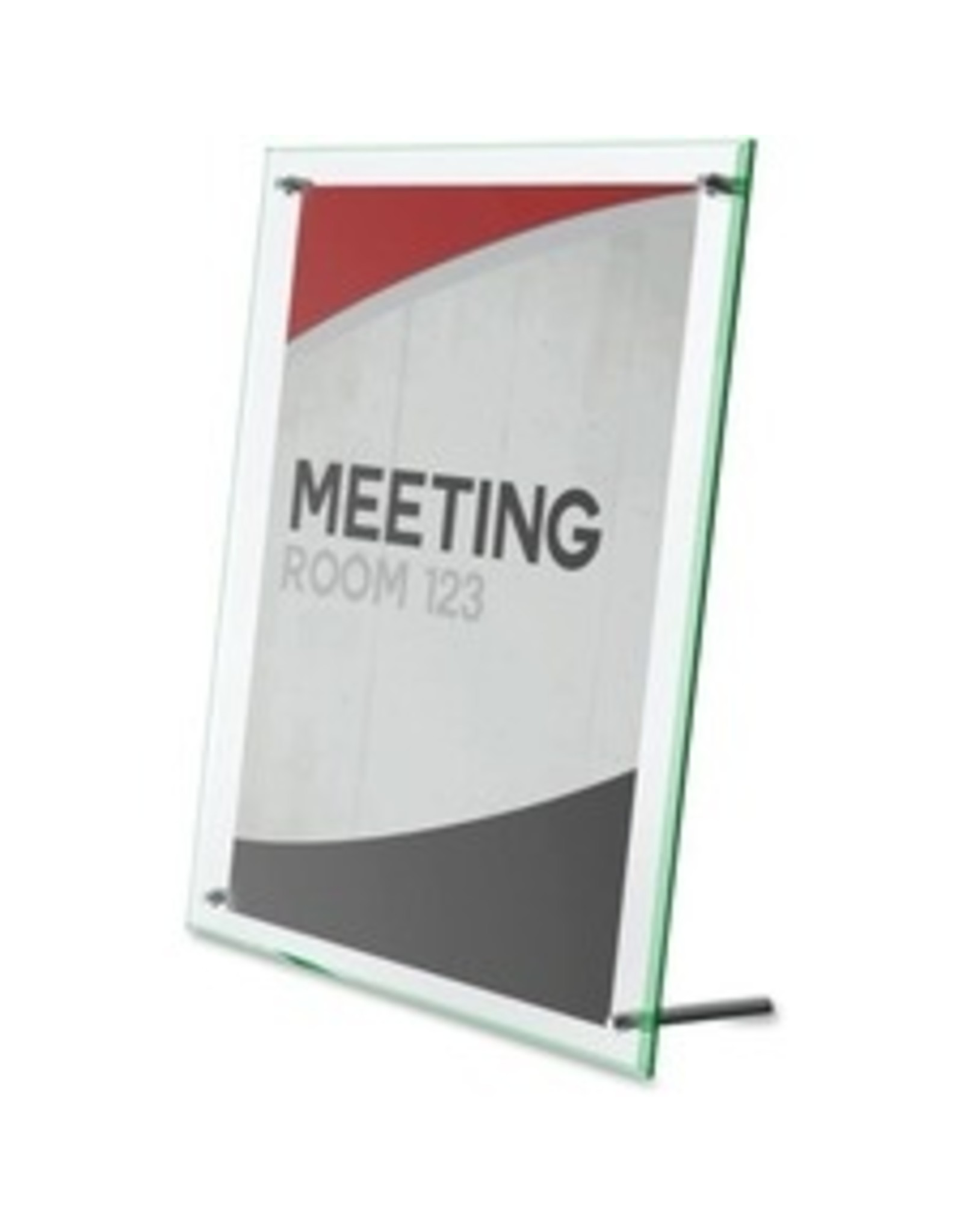 SIGN HOLDER 5''X7''BEVLD*GRN EDG