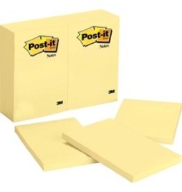 POST-IT NOTE 4''x6''*YELLOW