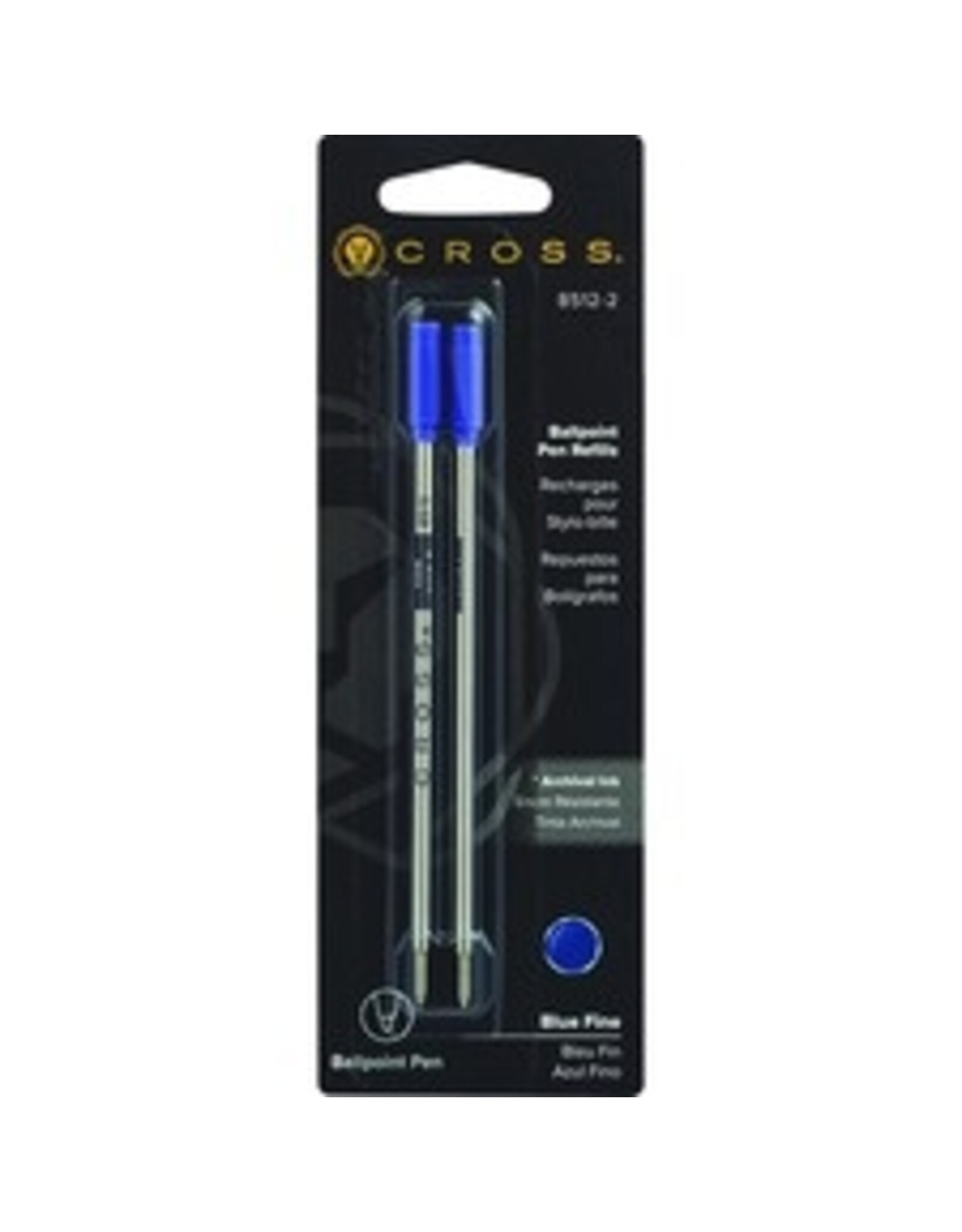 RFL, BALLPT FINE  *BLUE *2/PK