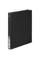 BINDER R-RING POLY .5''  *BLACK