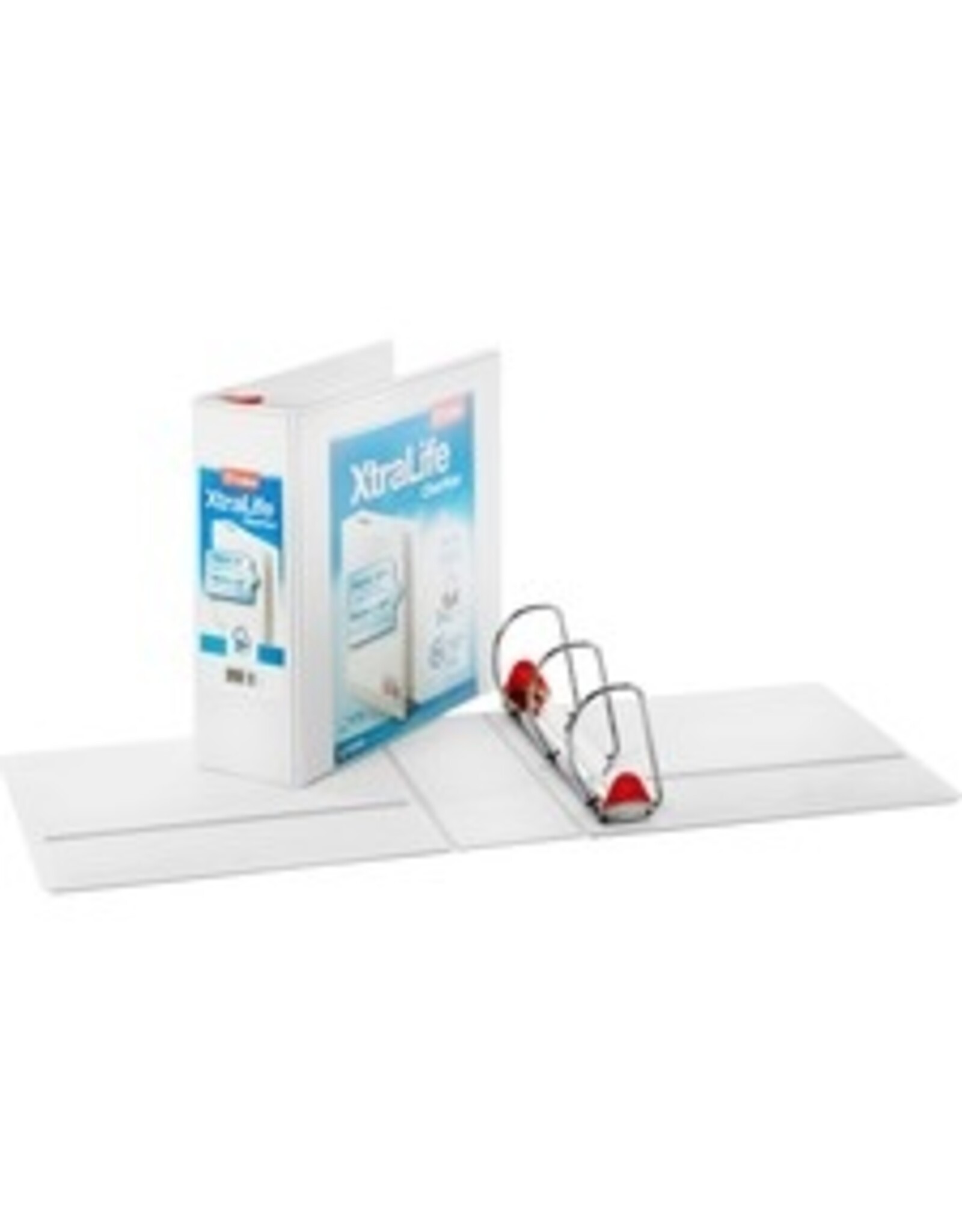 BNDR D-R XLF CLEAR LOCK 4''*WHT
