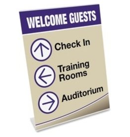 SIGNHOLDER DESKTP 8.5''x11'' *CR