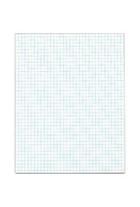 FIG PD, LTR 4/1 QUAD WHT*50sht