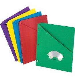 FILE/SLASH PUNCHED ASST *25/PK