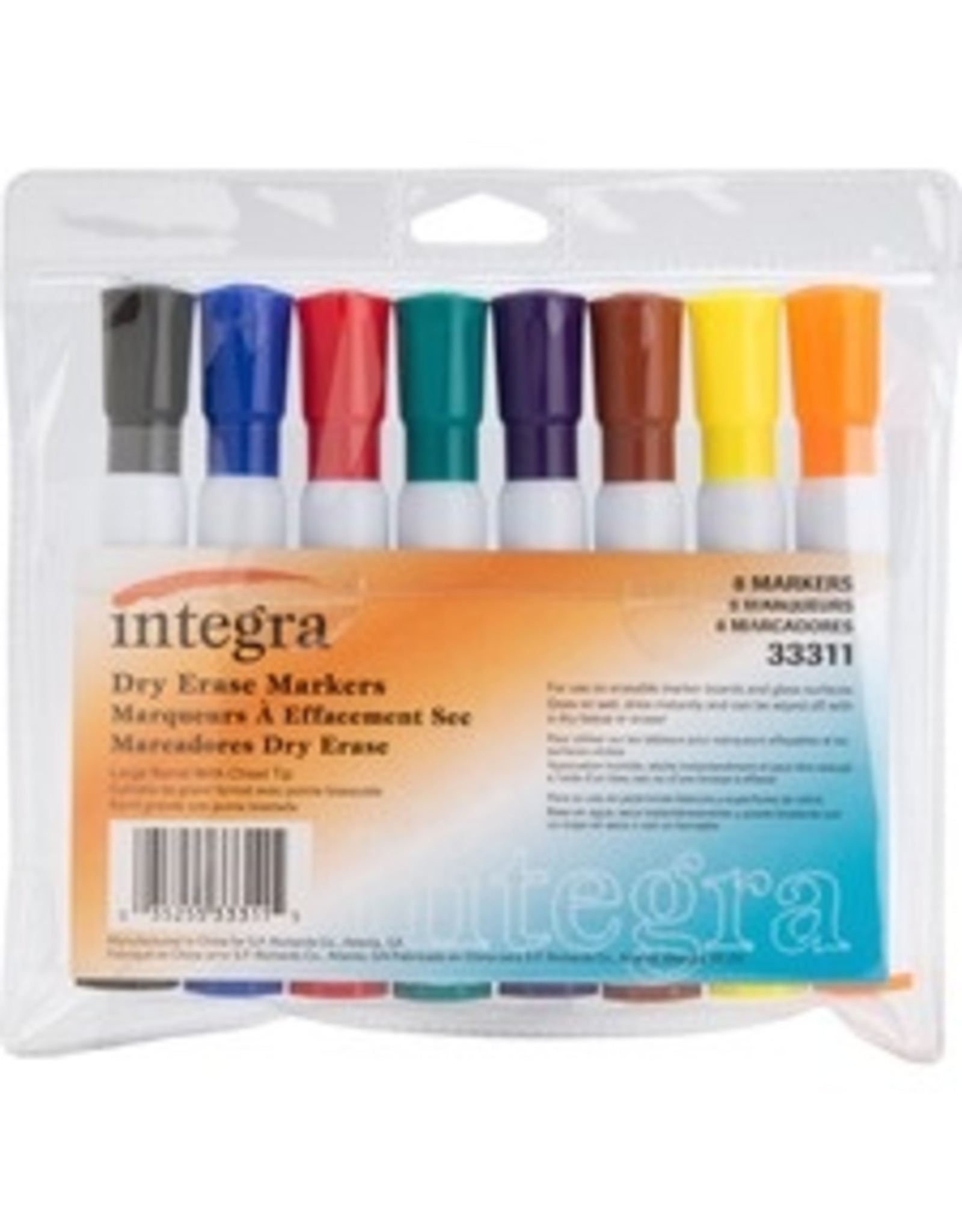 MARKER,DRY,CHSL,8/PK,ASST