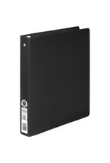 BINDER R-RING POLY  1''  *BLACK