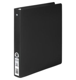 BINDER R-RING POLY  1''  *BLACK