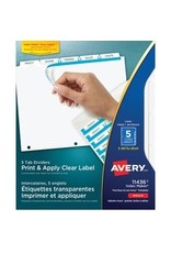LASER INDEXMAKER 5TAB LTR*5 ST
