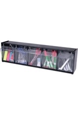 BINS INTERLOCK TILT (5) BLK/CR