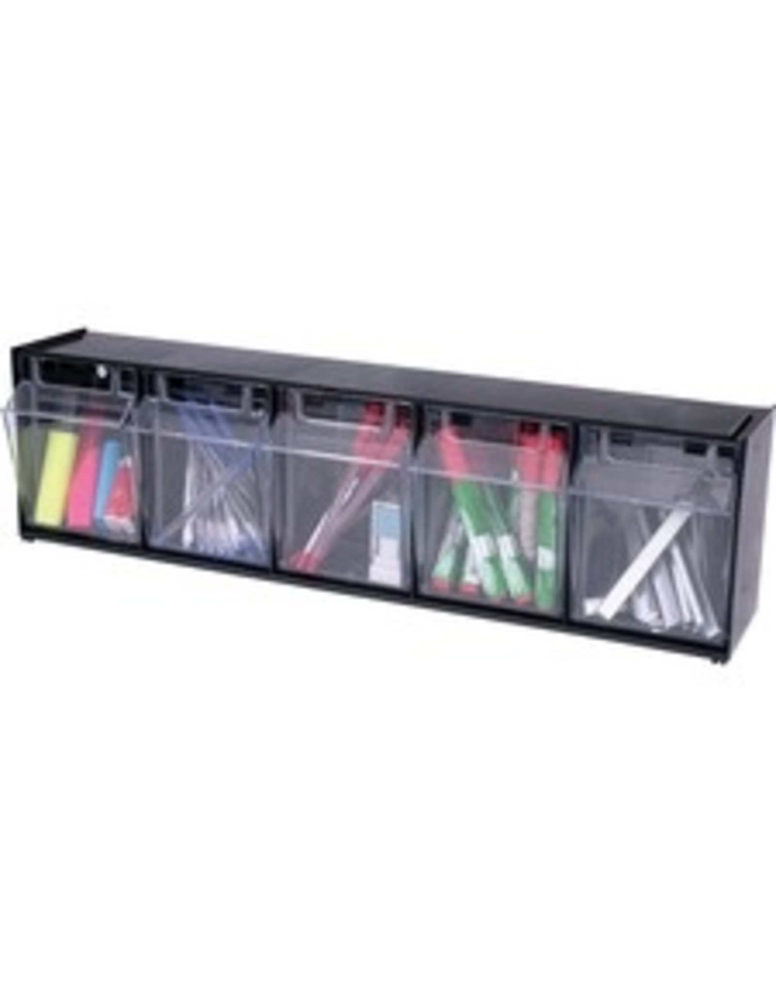 BINS INTERLOCK TILT (5) BLK/CR