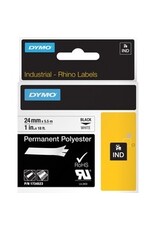 TAPE RHINO PERM POLY 1'' WHITE
