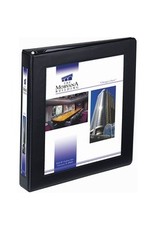 BINDER,D-RNG,FRMD,8.5X11,BLK