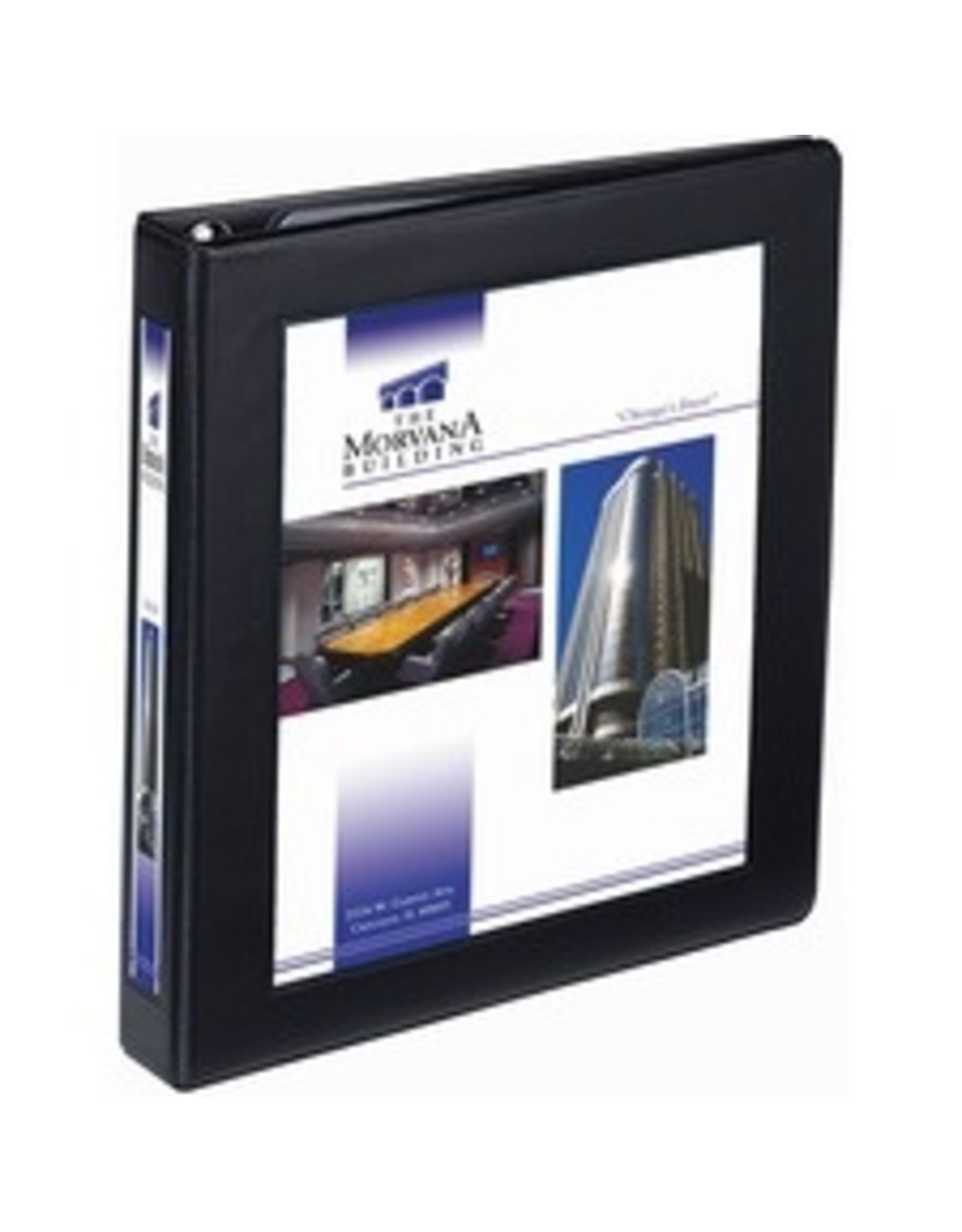 BINDER,D-RNG,FRMD,8.5X11,BLK