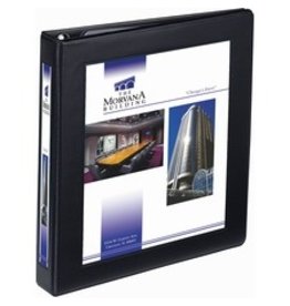 BINDER,D-RNG,FRMD,8.5X11,BLK