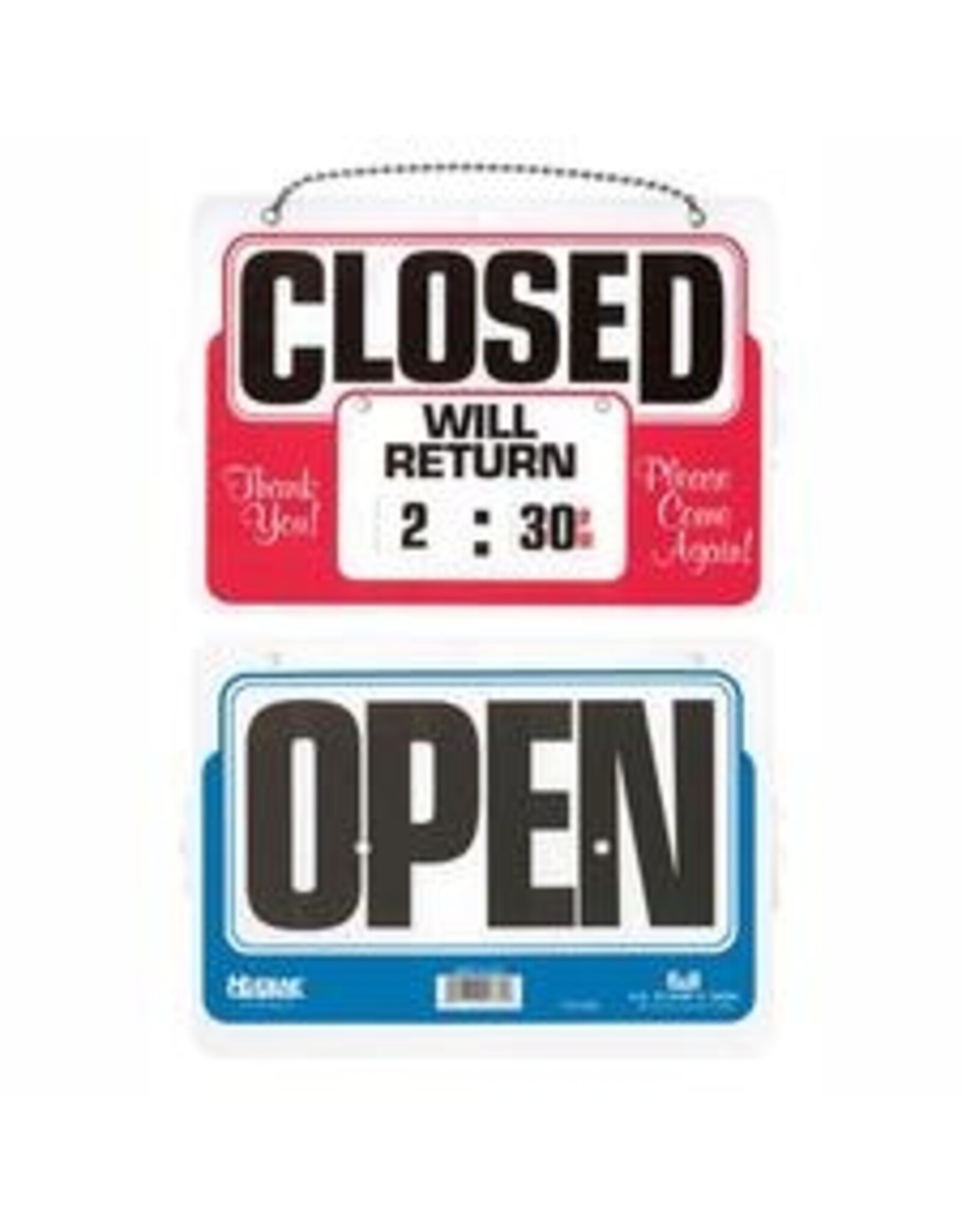 OPEN/CLOSE WILL RETURN TIME