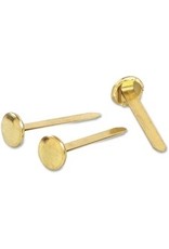 FASTENER BRASS 1-PC*1.5''*1C/BX