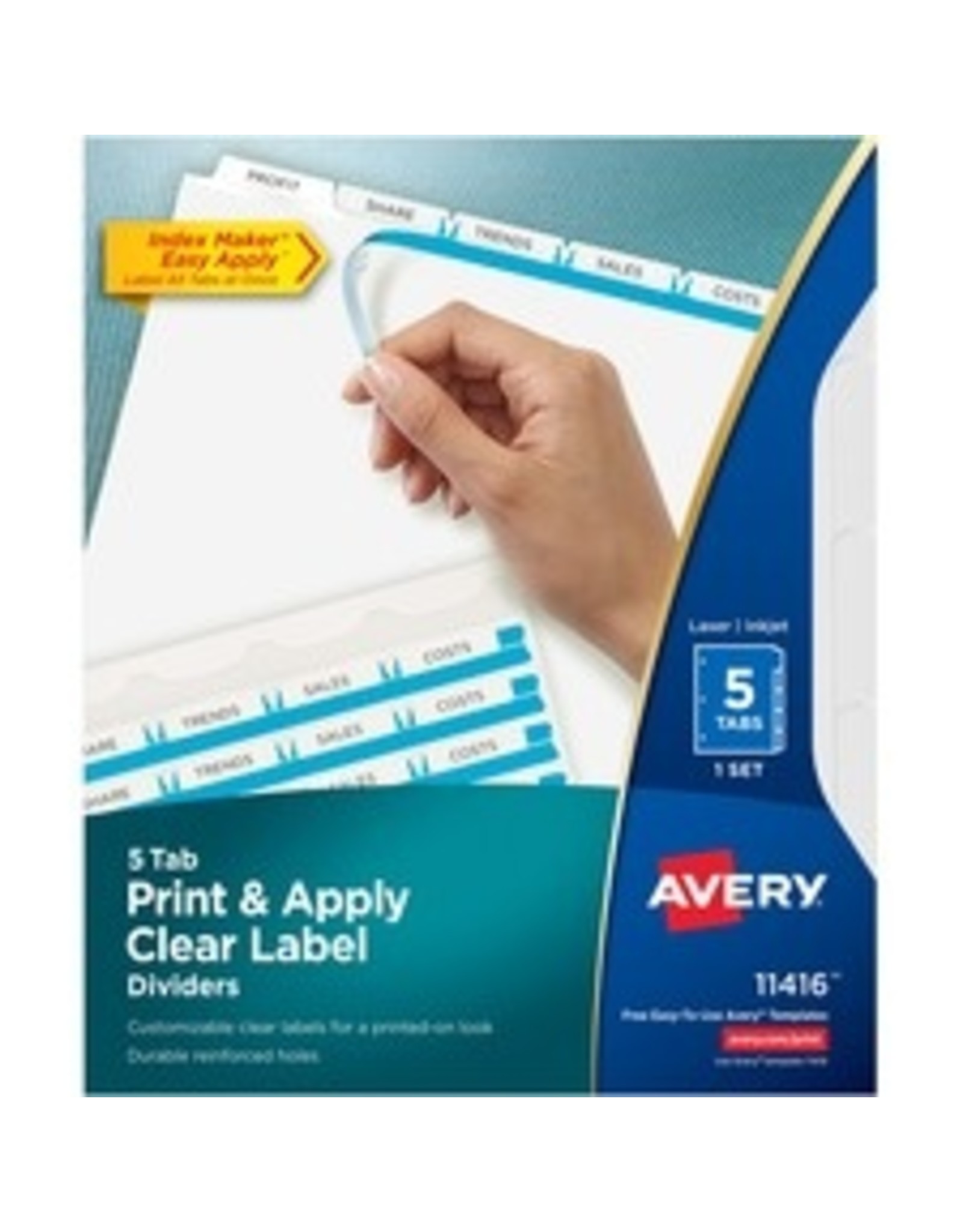 LASER INDEXMAKER 5TAB   *WHITE