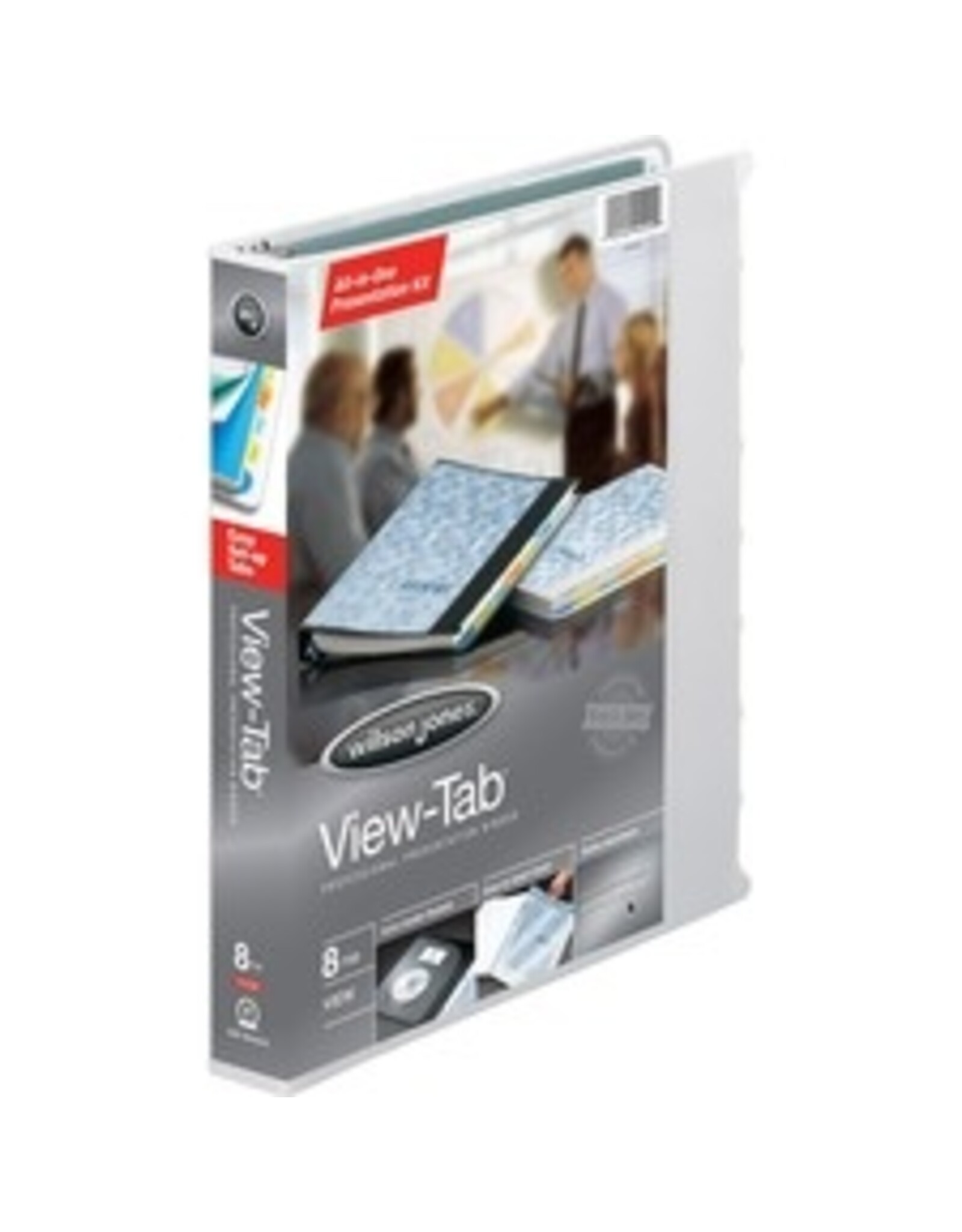 BINDER, PRESENT VIEWTAB 1''*WHT