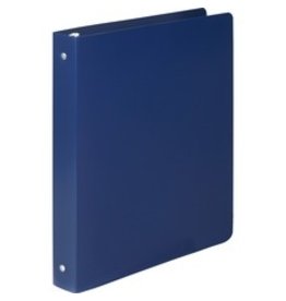 BINDER R-RING POLY .5''  *BLUE
