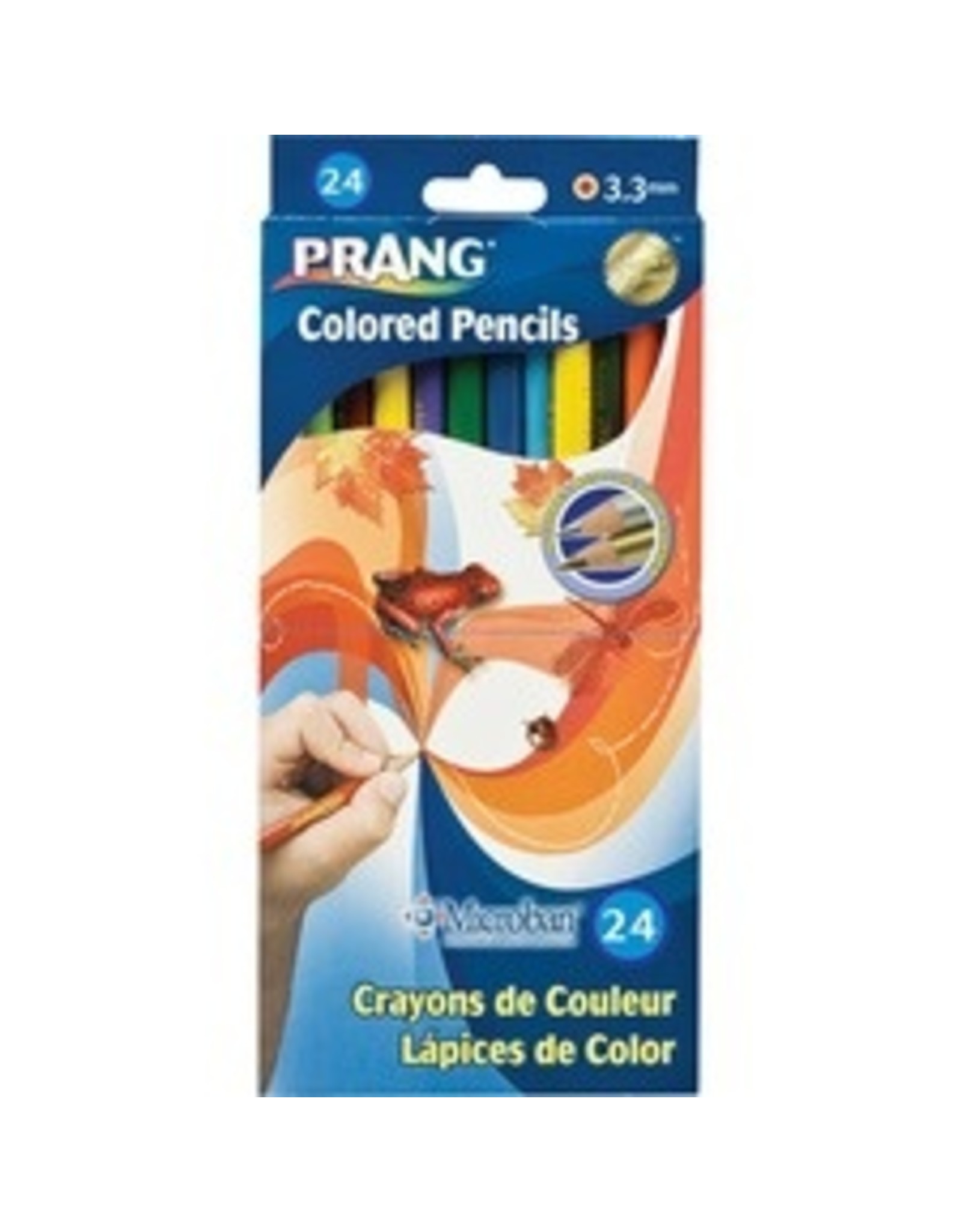 PENCIL, PRANG COLOR 7'' AT*24st