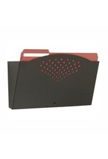 WALL RACK STEEL LGL-SZ  *BLACK