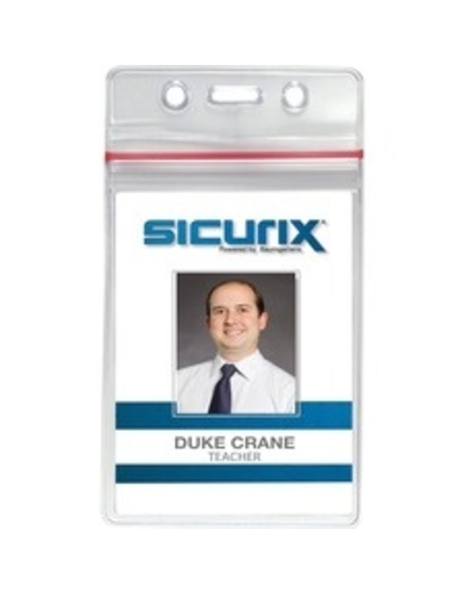 CARDHOLDER,SEALABLE,VERTICAL
