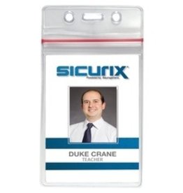 CARDHOLDER,SEALABLE,VERTICAL