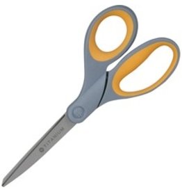 SCISSOR, TITANIUM STRAIGHT 8''